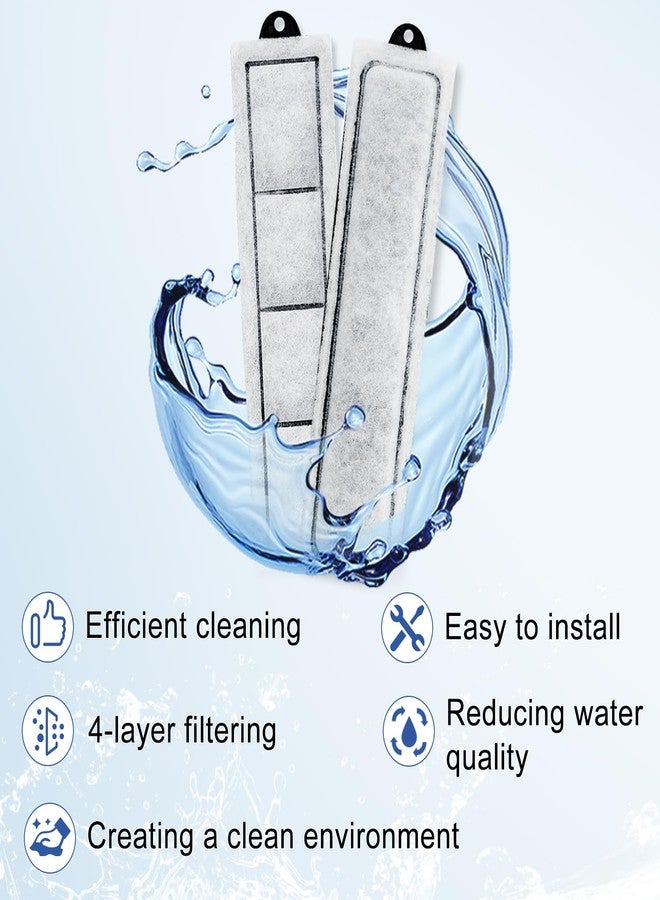 driamor 6 Pack RF-S Filter Cartridges Compatible with Retreat RF-S Filter, Aquarium Filter Cartridges Refill for Desktop Aquariums with Small Retreat Filters - Image 3